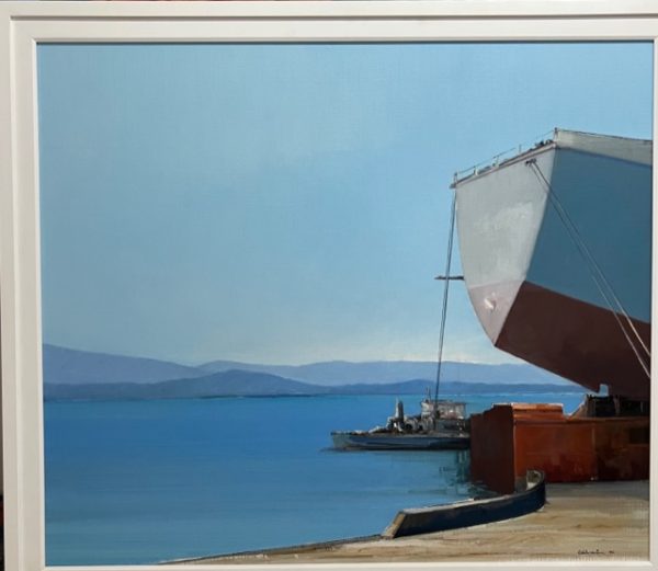 Fernando Calderari Ost 80 x 93 cm Porto de Paranagua