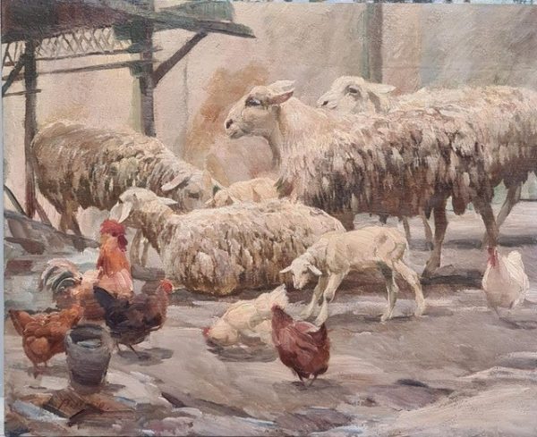 Artista: Arthur Nisio, Osm, 30 x 40 cm