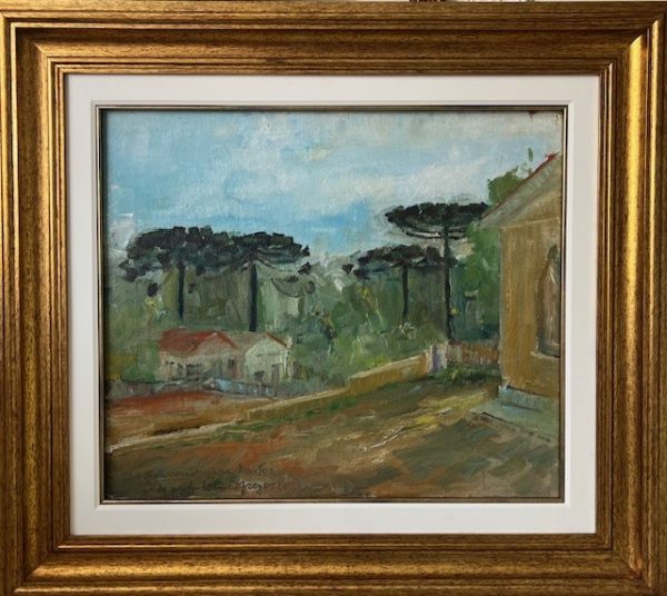 Waldemar Curt Freyesleben, Ost 47 x 54 cm , arredores de Curitiba