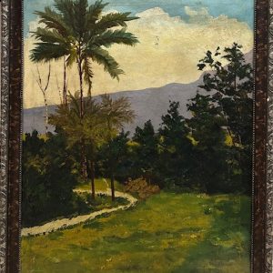Estanislau Traple, óleo sobre Tela, 61 x 50 cm , datado 1924
