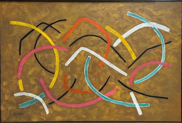 Loio Pérsio, Óleo sobre Tela, 62 x 93 cm datado 1961