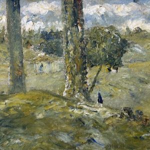Miguel Bakun, Óleo sobre Tela, 27 x 34 cm Paisagem