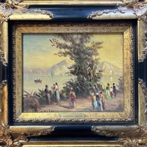 Vincenzo Cencin , Óleo sobre tela sobre placa, 20 x 25 cm
