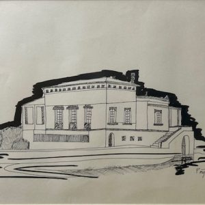 Poty Lazzarotto, Desenho a Nanquim, 33 x 48 cm