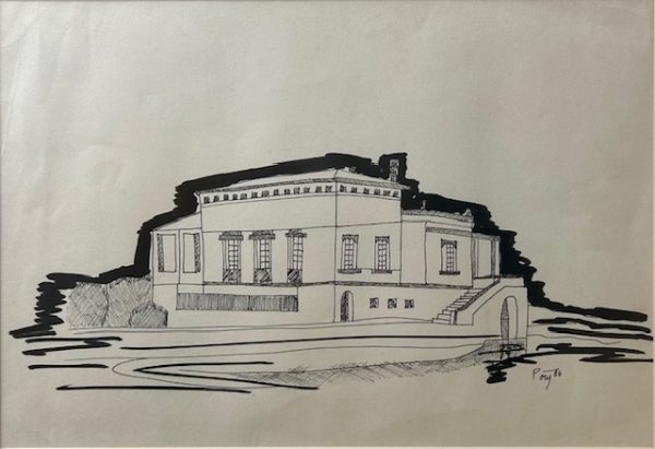 Poty Lazzarotto, Desenho a Nanquim, 33 x 48 cm