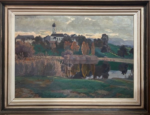 Frederico Lange de Morretes, Paisagem I, óleo sobre tela, 70 x 100 cm