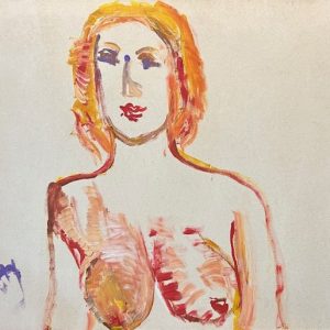 Helena Wong, óleo sobre tela, 40 x 50 cm , "mulher"