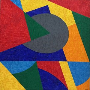 Cláudio Tozzi, Acrilico sobre tela, 80 x 80 cm