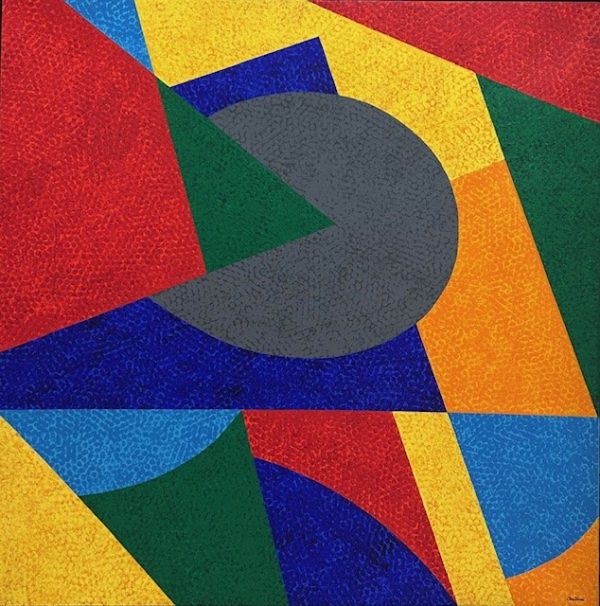 Cláudio Tozzi, Acrilico sobre tela, 80 x 80 cm