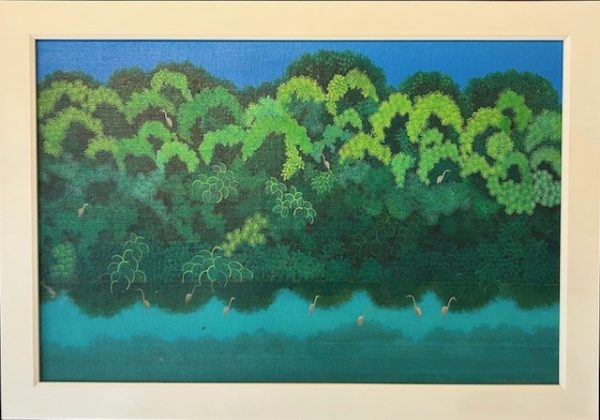 João Henrique, acrilica sobre tela s/ placa, 40 x 60 cm