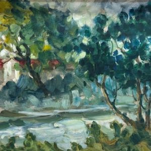 Pierre Chalita, óleo sobre tela, 40 x 50 cm , paisagem