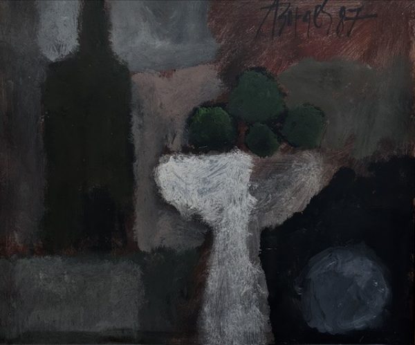 Alvaro Borges, óleo sobre placa, 35 x 40 cm , natureza morta
