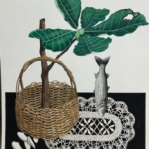 Lucas Pereira Elias, aquarela, 44,5 x 37 cm